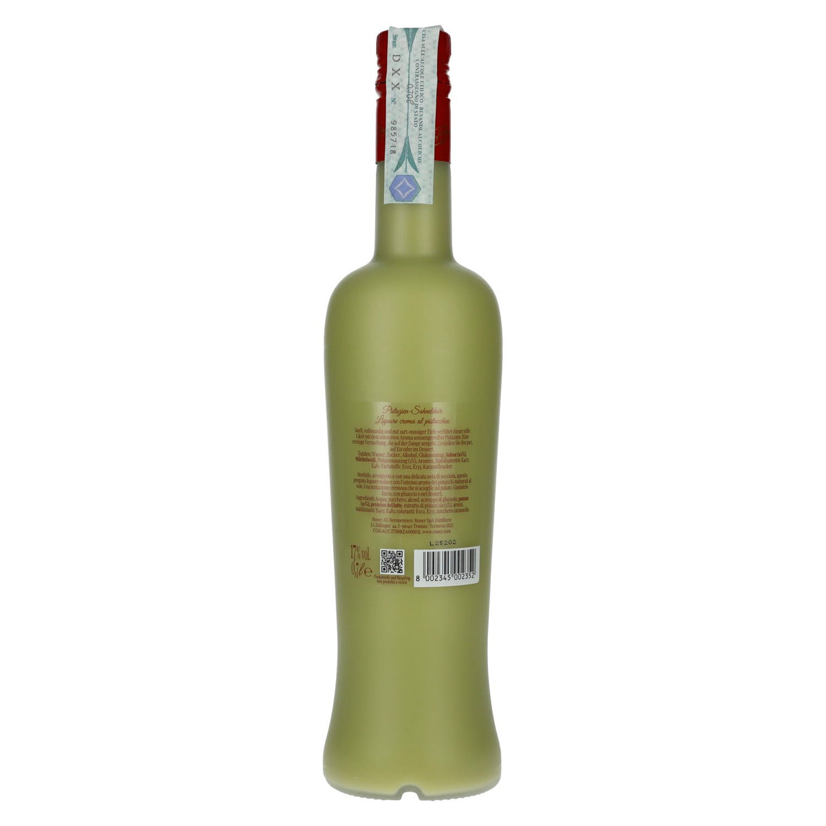 Roner pistachio cream liqueur 17% vol. 0.7l