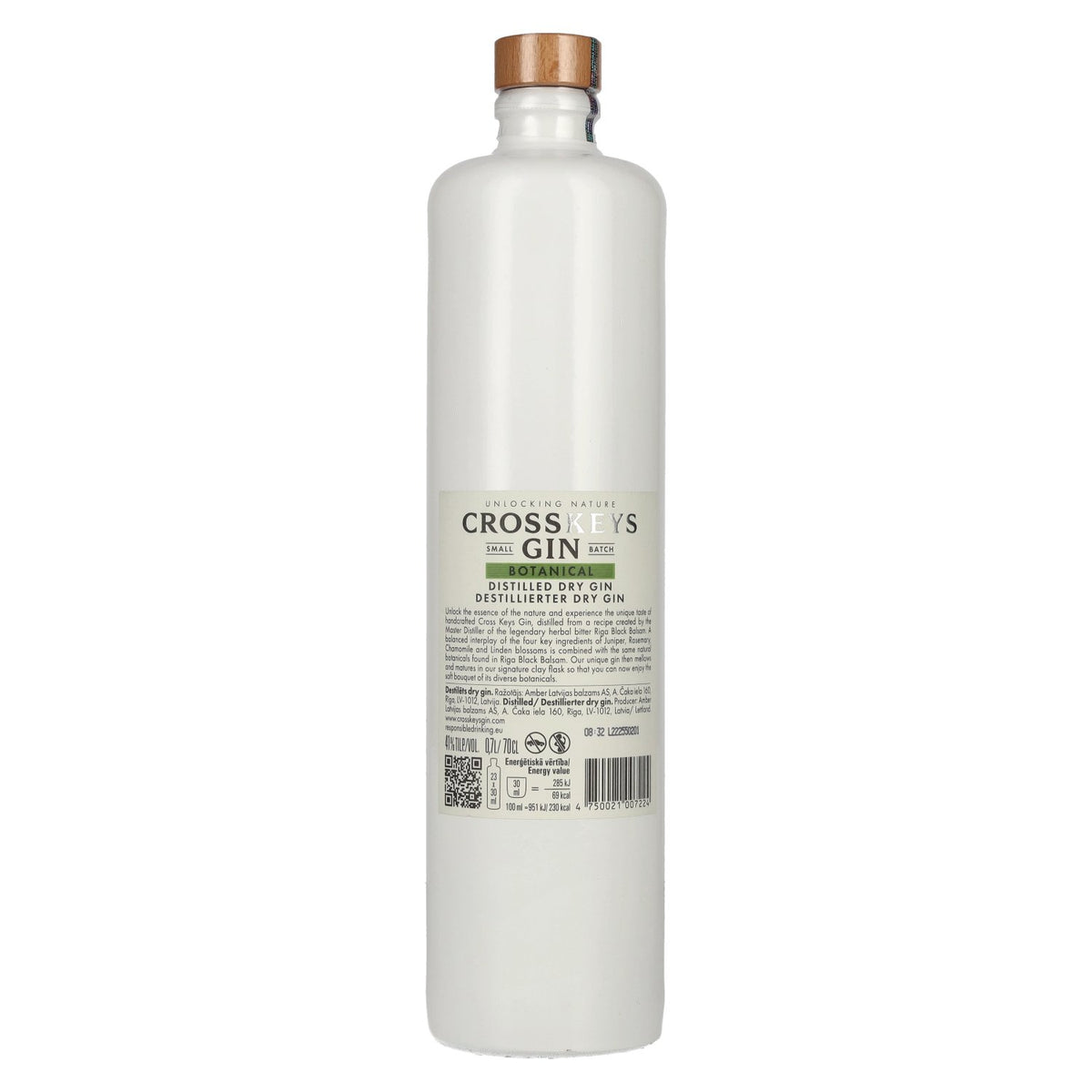 Cross Keys Botanical Distilled Dry Gin 41% Vol. 0,7l
