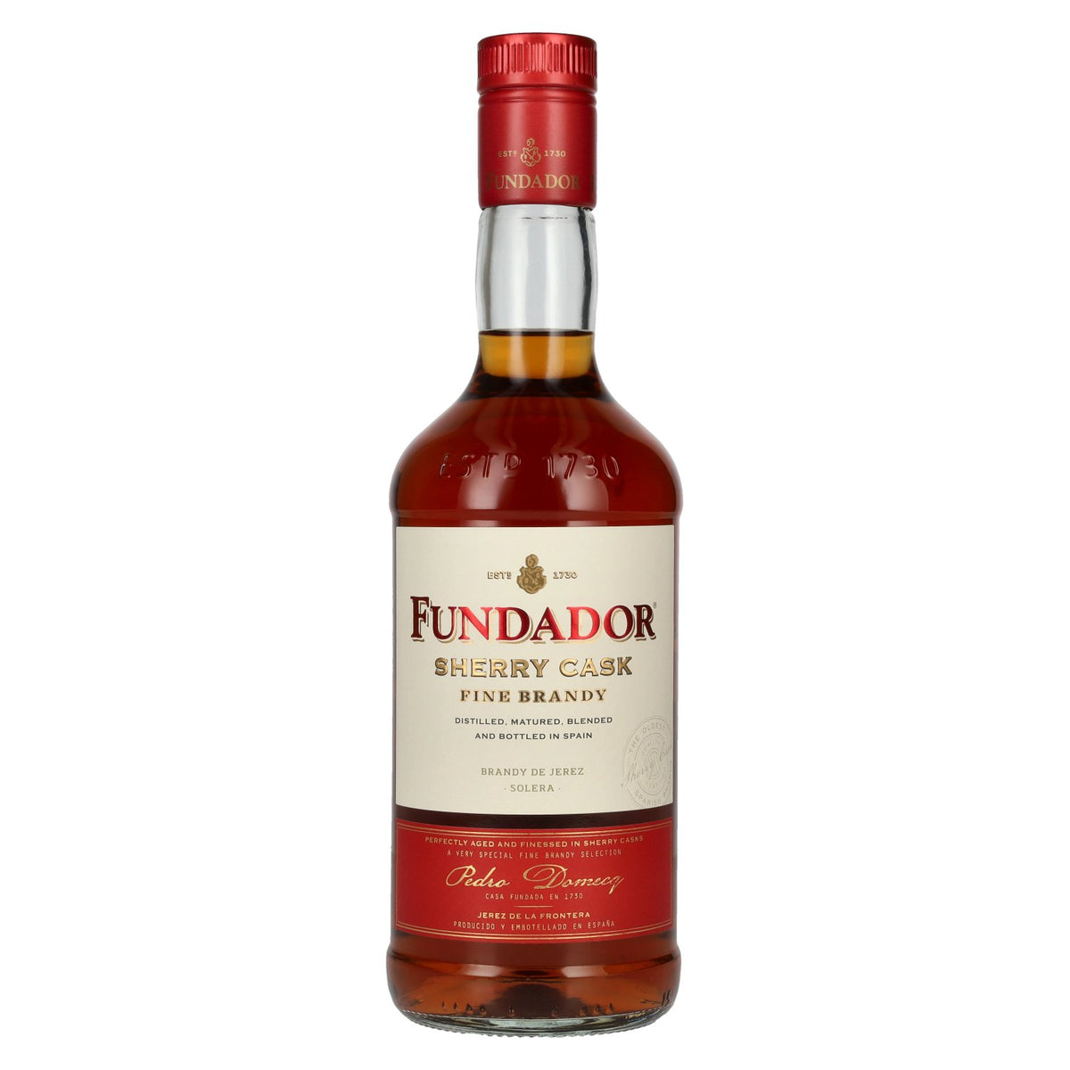 Fundador Solera Reserva Pedro Domecq Brandy de Jerez 36% Vol. 0,7l