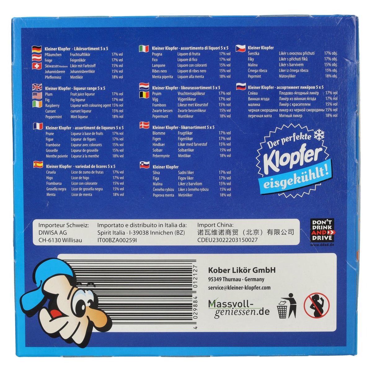 Kleiner Klopfer Après Ski Mix 16,4% Vol. 25x0,02l