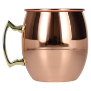 Verre à Moscow Mule en acier inoxydable aspect cuivre brillant, 0,55 l