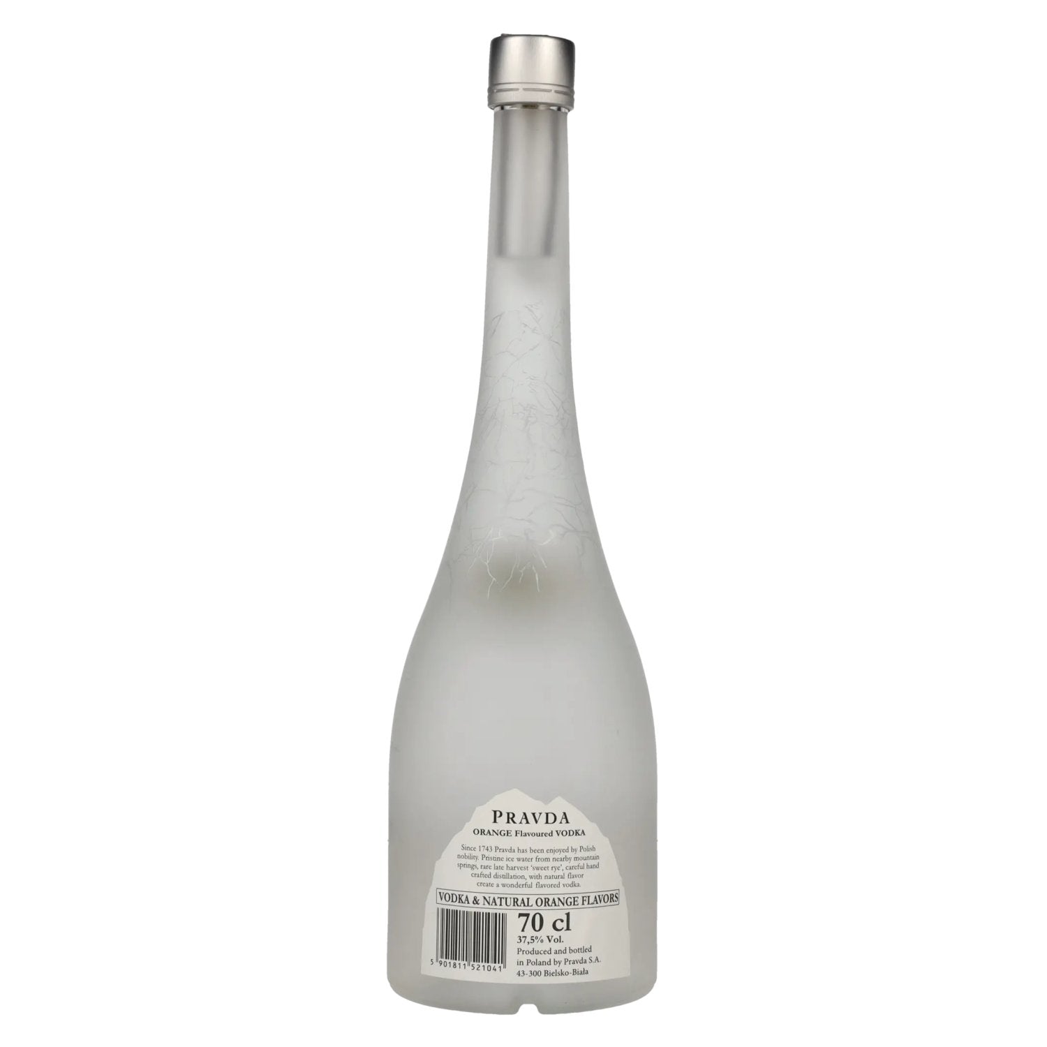 Pravda ORANGE Vodka aromatisée 37,5% vol. 0,7l