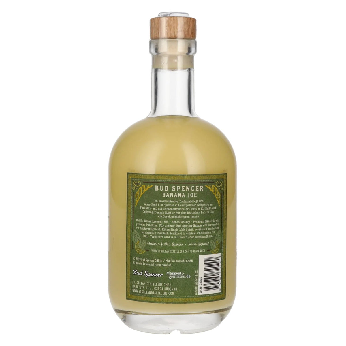 Bud Spencer The Legend BANANA JOE Banana Cream Liqueur 21% Vol. 0,7l