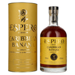 Ron Espero Caribbean Banana Rum Liqueur 40% Vol. 0,7l en boîte cadeau