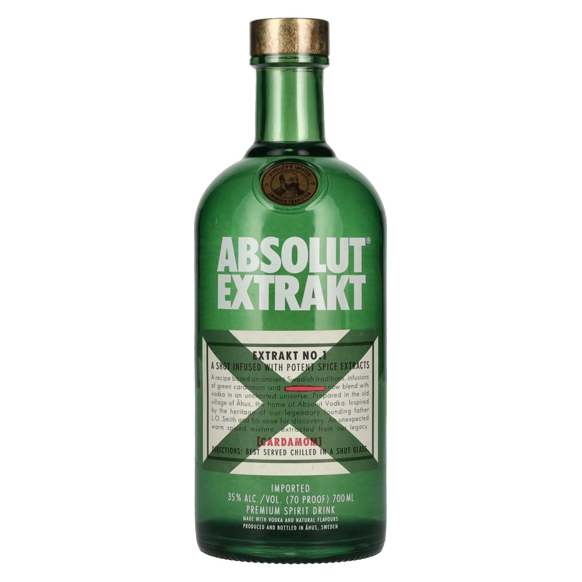 Absolut Extrakt No. 1 Cardamom Premium Spirit Drink 35% Vol. 0,7l