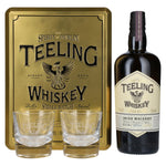 Teeling Whiskey SMALL BATCH Irish Whiskey Rum Cask 46% vol. 0,7l dans une boîte en pin avec 2 verres