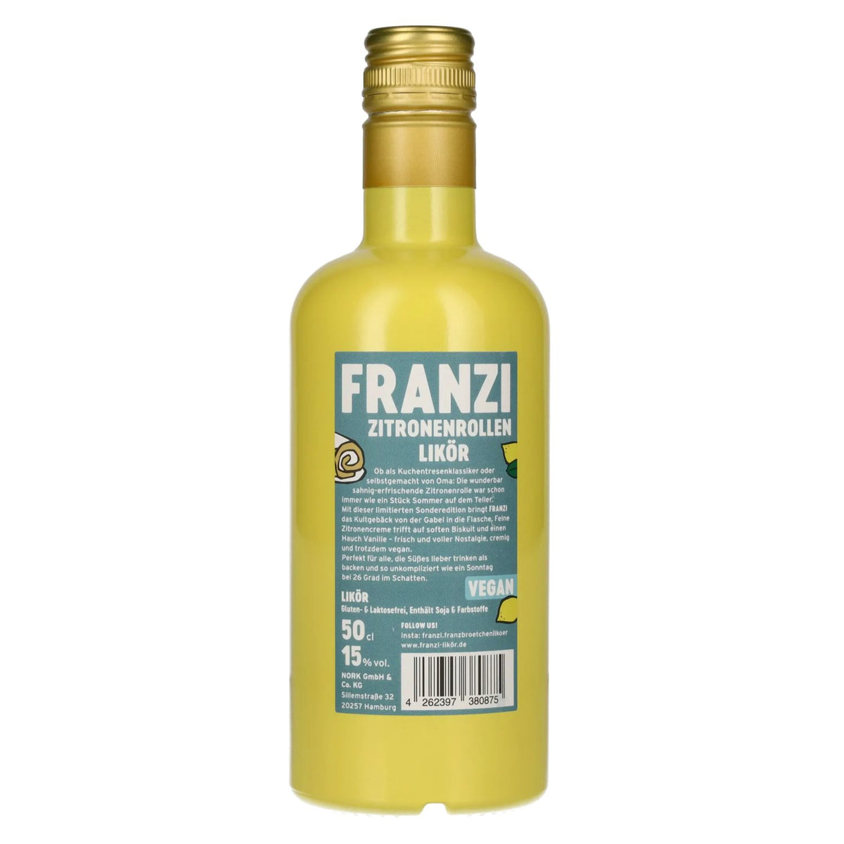 Franzi Zitronenrollen Likör 15% Vol. 0,5l