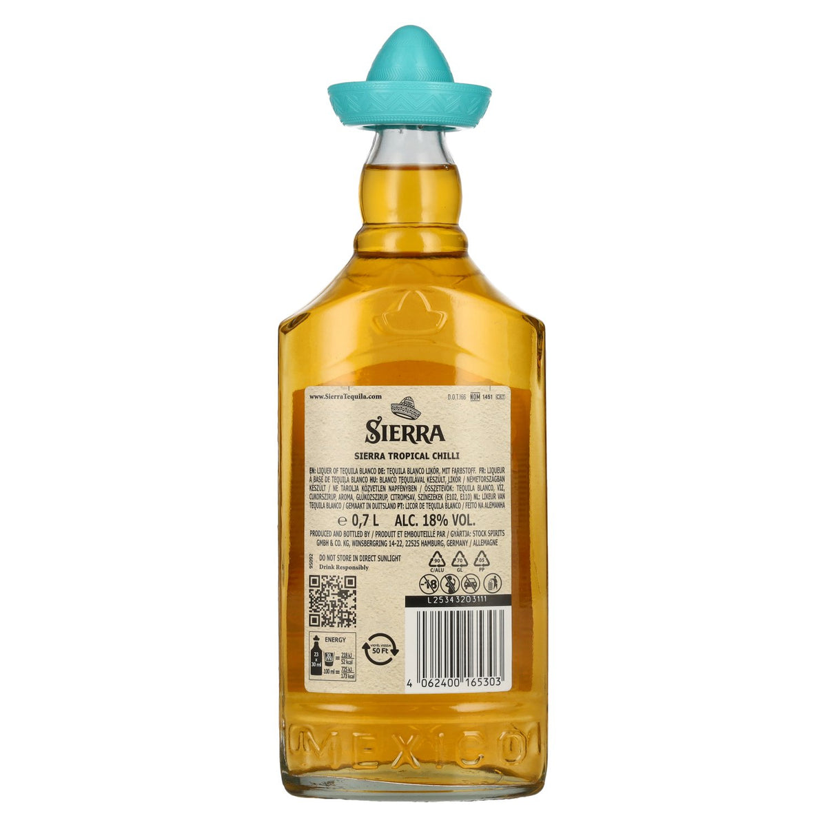 Sierra Tequila Tropical Chilli 18 % vol. 0,7 l
