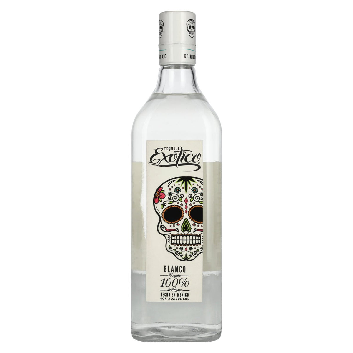 Exotico Tequila Blanco 100% Puro de Agave 40% Vol. 1l