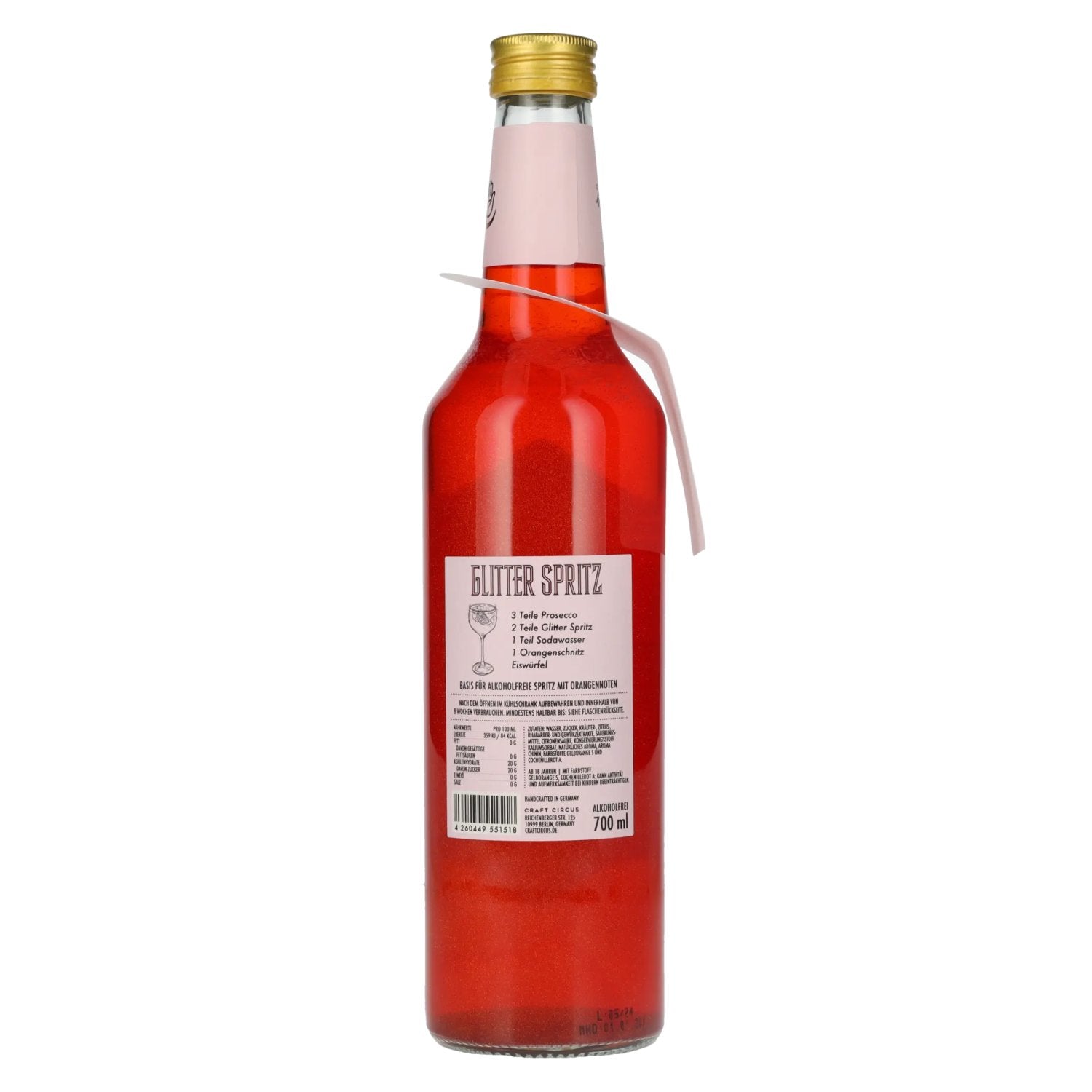 Glitter Spritz Aperitivo sans alcool 0,7l