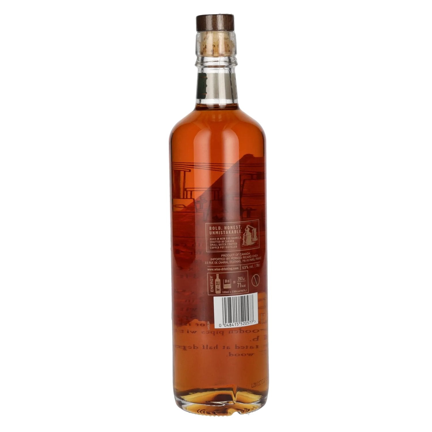 LOT No. 40 Canadian Rye Whisky 43% Vol. 0,7l