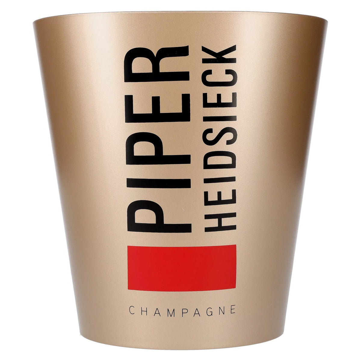 Piper-Heidsieck Champagne Champagnerkühler Kunststoff gold
