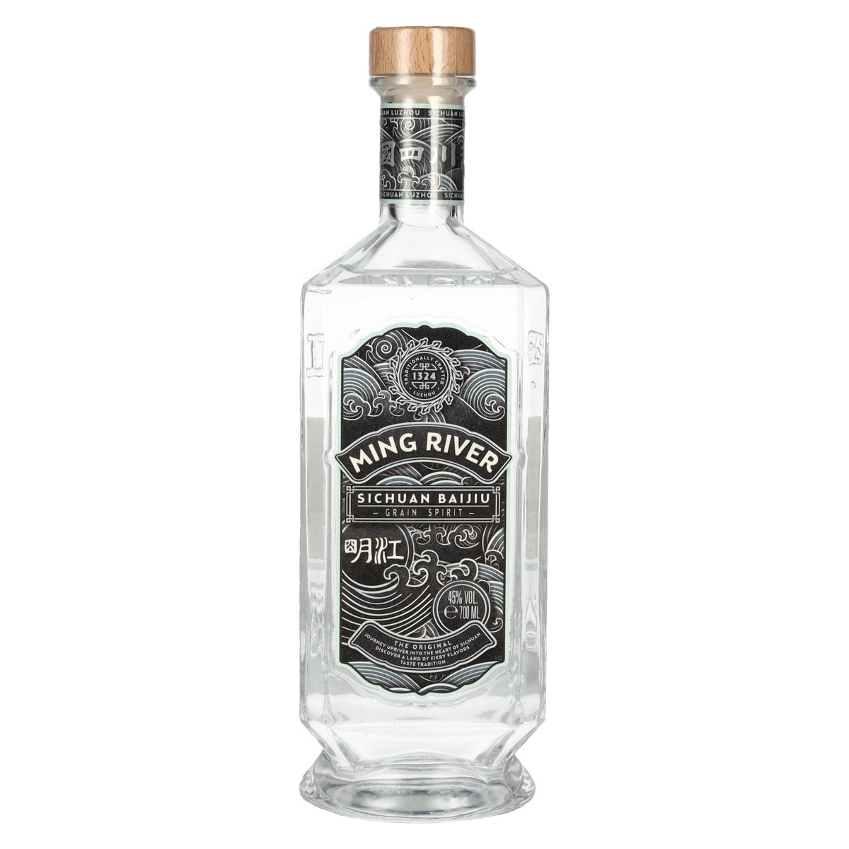Ming River Sichuan Baijiu Grain Spirit 45% Vol. 0,7l