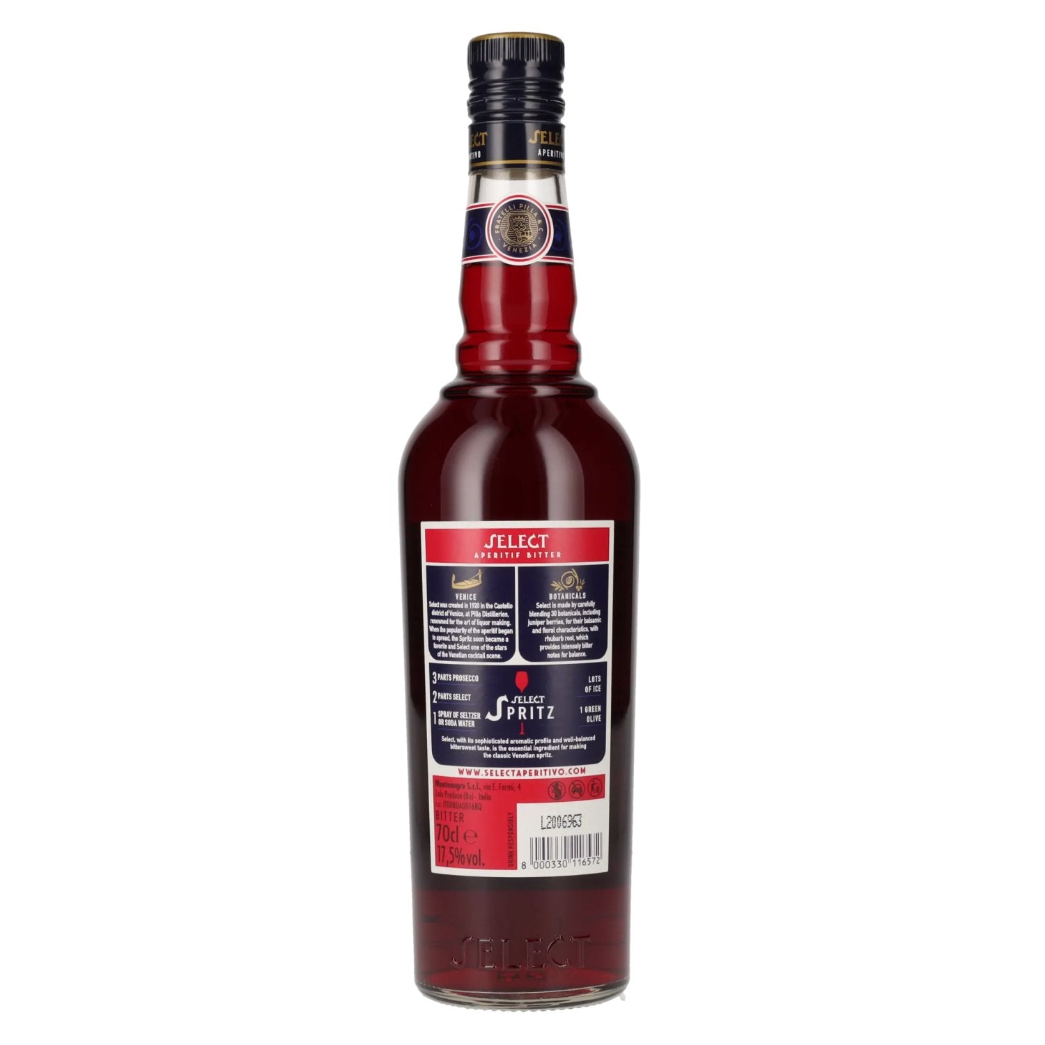 Select Aperitivo Pilla 17,5% Vol. 0,7l