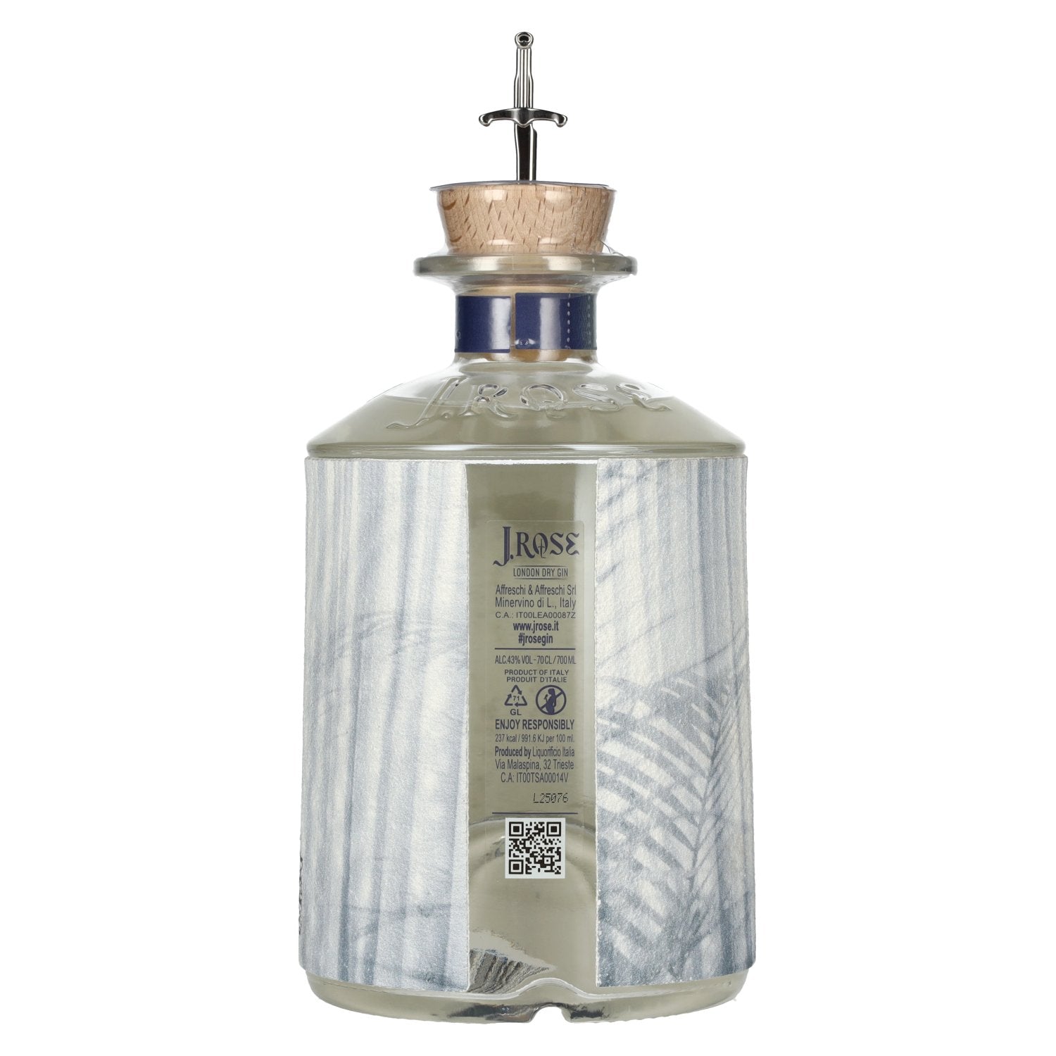 J. Rose London Dry Gin JR06 43% vol. 0,7l