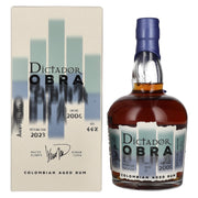 Dictador OBRA VINTAGE 17 Years Old AMERICAN OAK CASK Rum 2006 44% vol. 0,7l en boîte cadeau