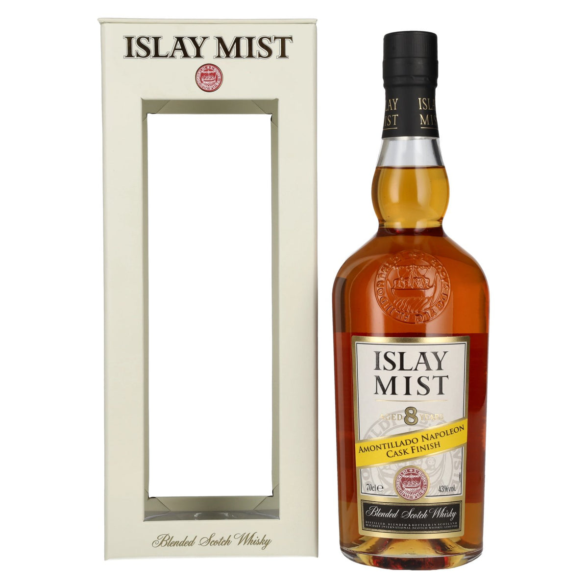 Islay Mist 8 Years Old Blended Scotch Whisky 43% Vol. 0,7l en boîte cadeau