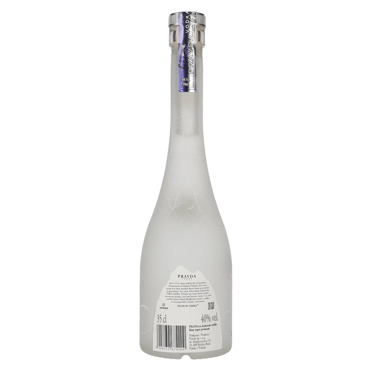 Pravda Vodka 40% Vol. 0,35l