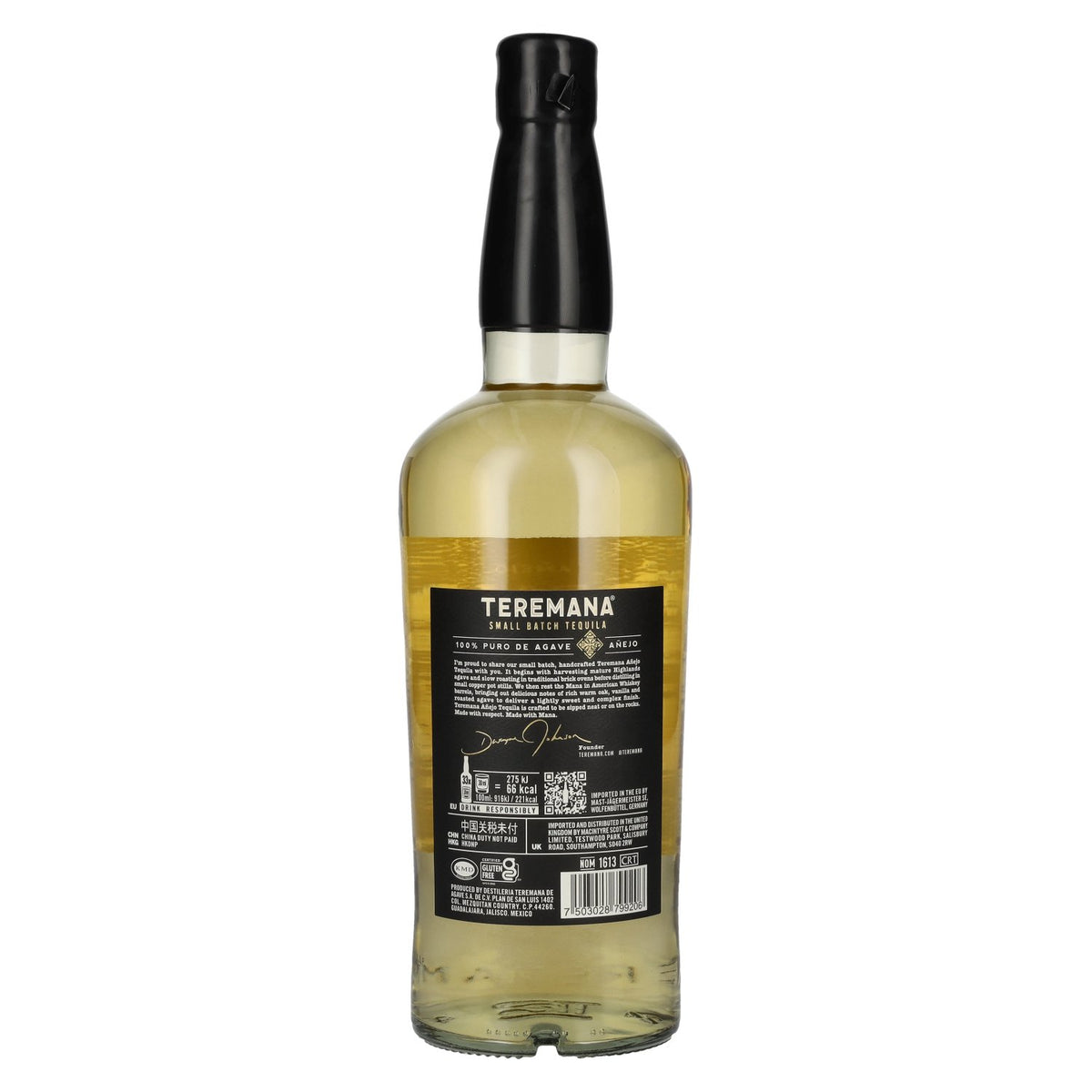 Teremana AÑEJO Small Batch Tequila 40% Vol. 1l