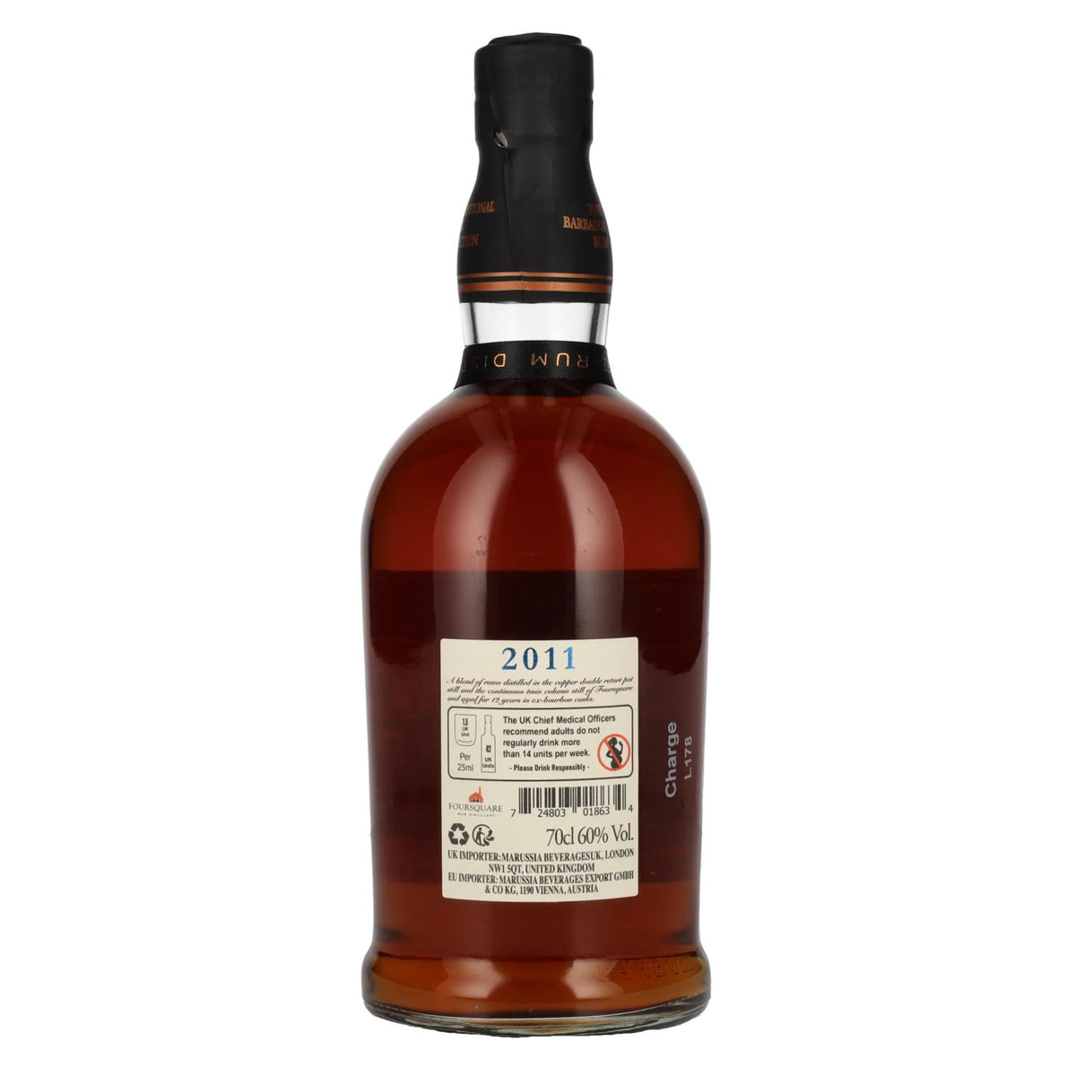 Foursquare 12 Years Old Exceptional Cask SELECTION MARK XXIV 2011 60% Vol. 0,7l