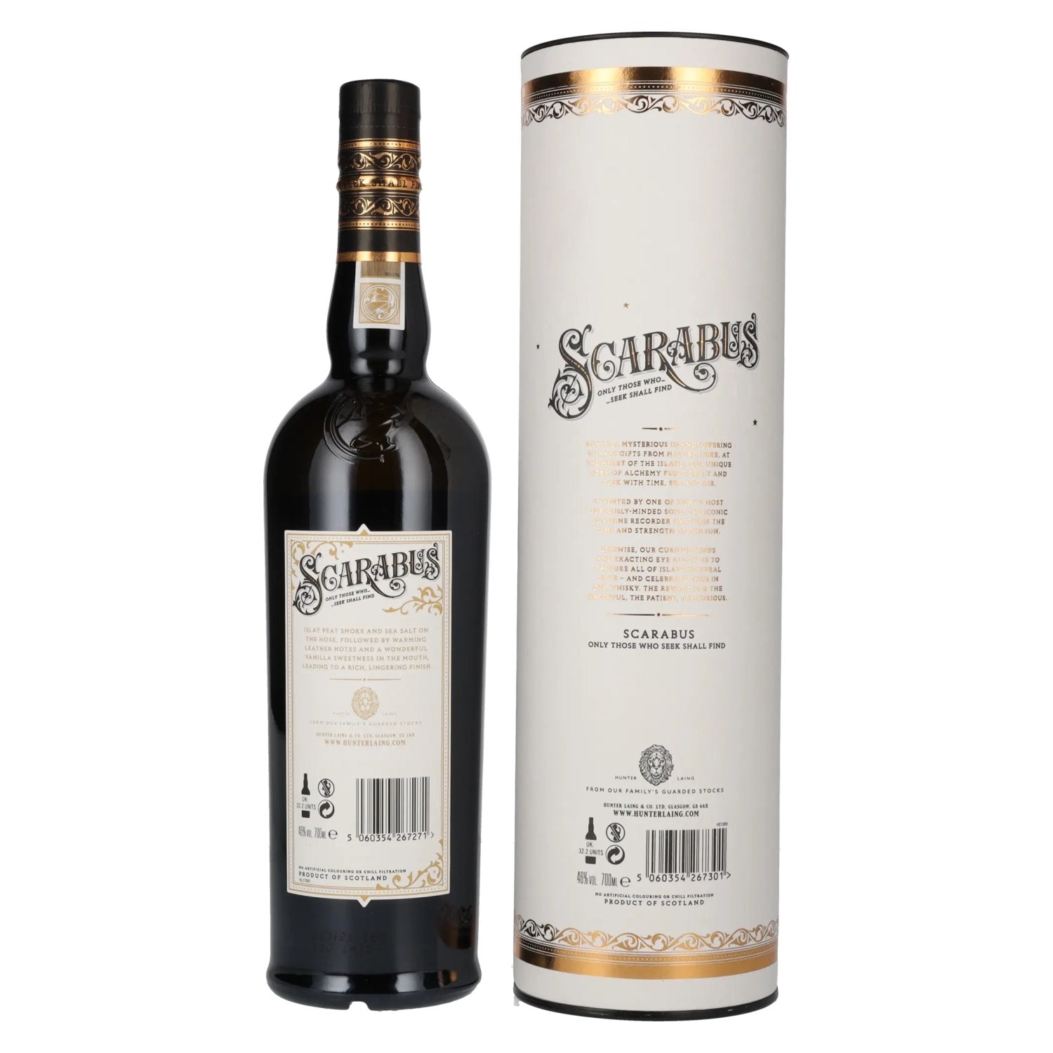 Hunter Laing SCARABUS Islay Single Malt Specially Selected 46% Vol. 0,7l in gift box