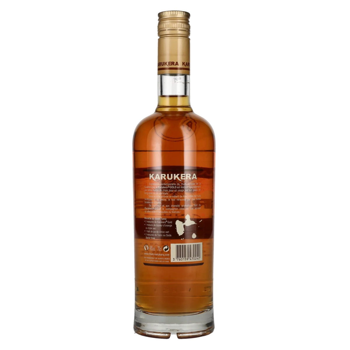 Karukera Gold Premium Rum 40% Vol. 0,7l