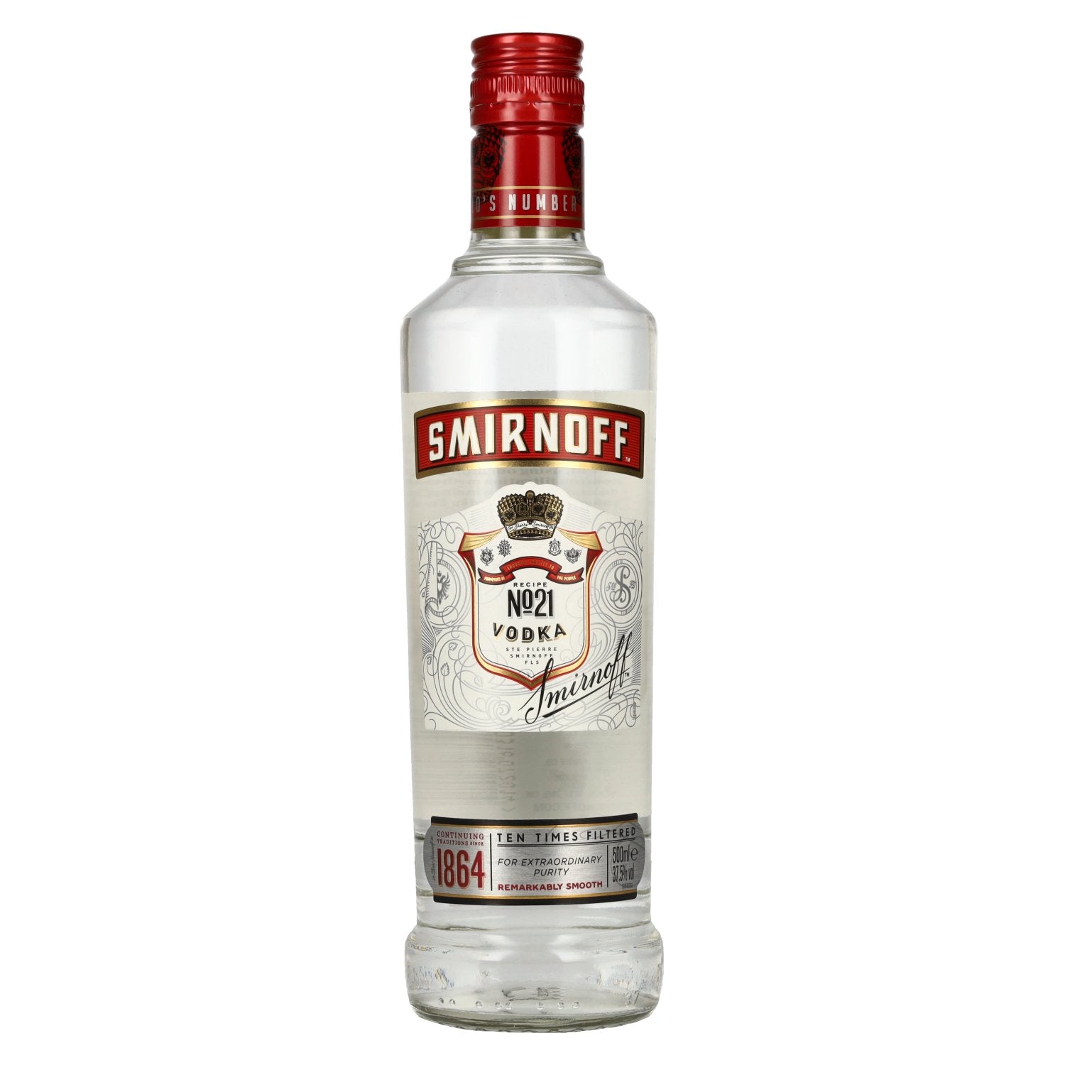 Smirnoff No. 21 Vodka 37,5% Vol. 0,5l
