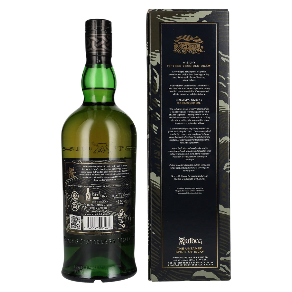 Ardbeg 15 Years Old The Ultimate Trudernish Islay Single Malt 48,8% Vol. 0,7l in Geschenkbox