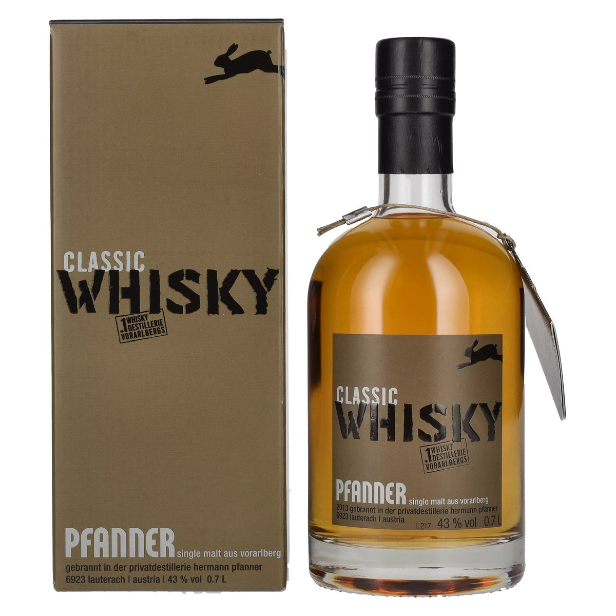Pfanner Classic Single Malt Whisky 43% Vol. 0,7l in gift box