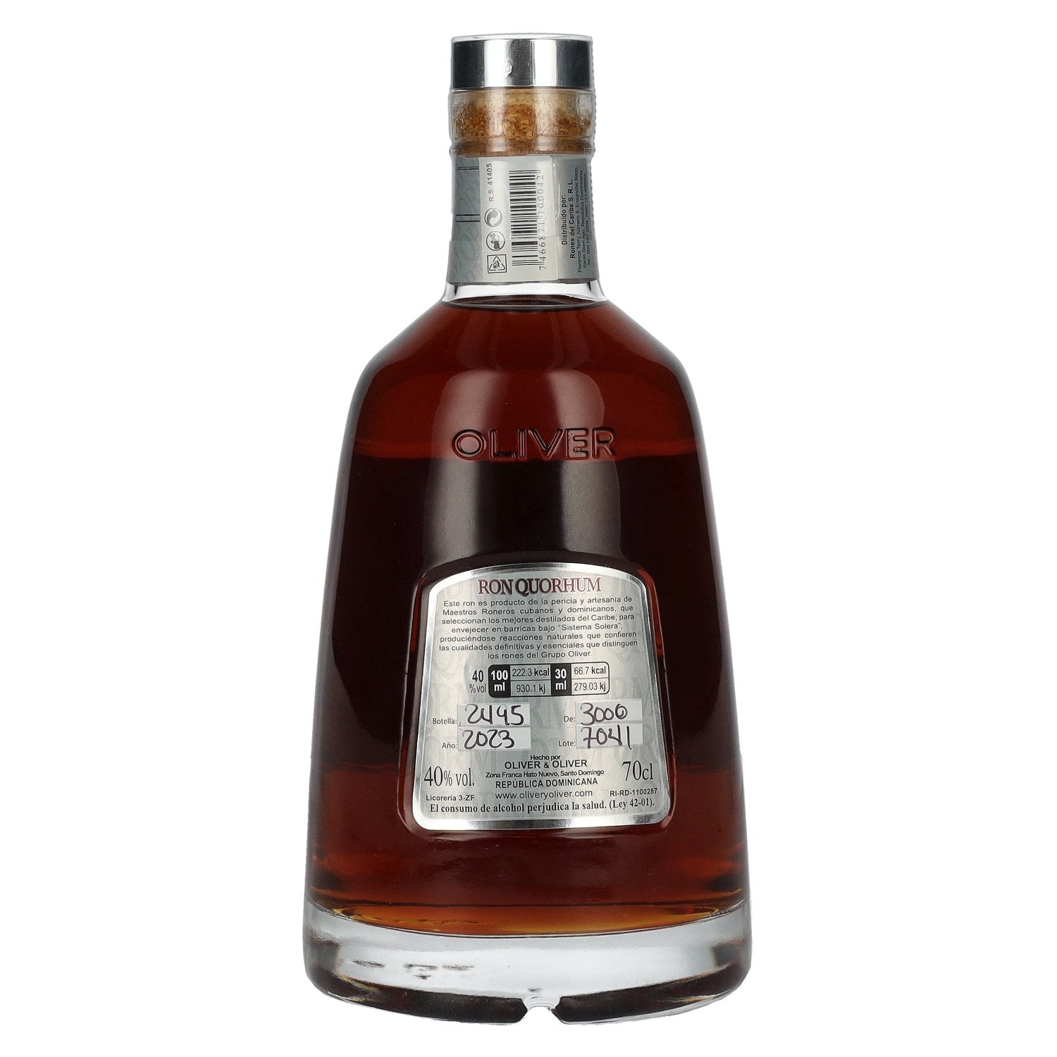 Ron Quorhum 30 Aniversario Old Vintage Rum 40% Vol. 0,7l en boîte cadeau