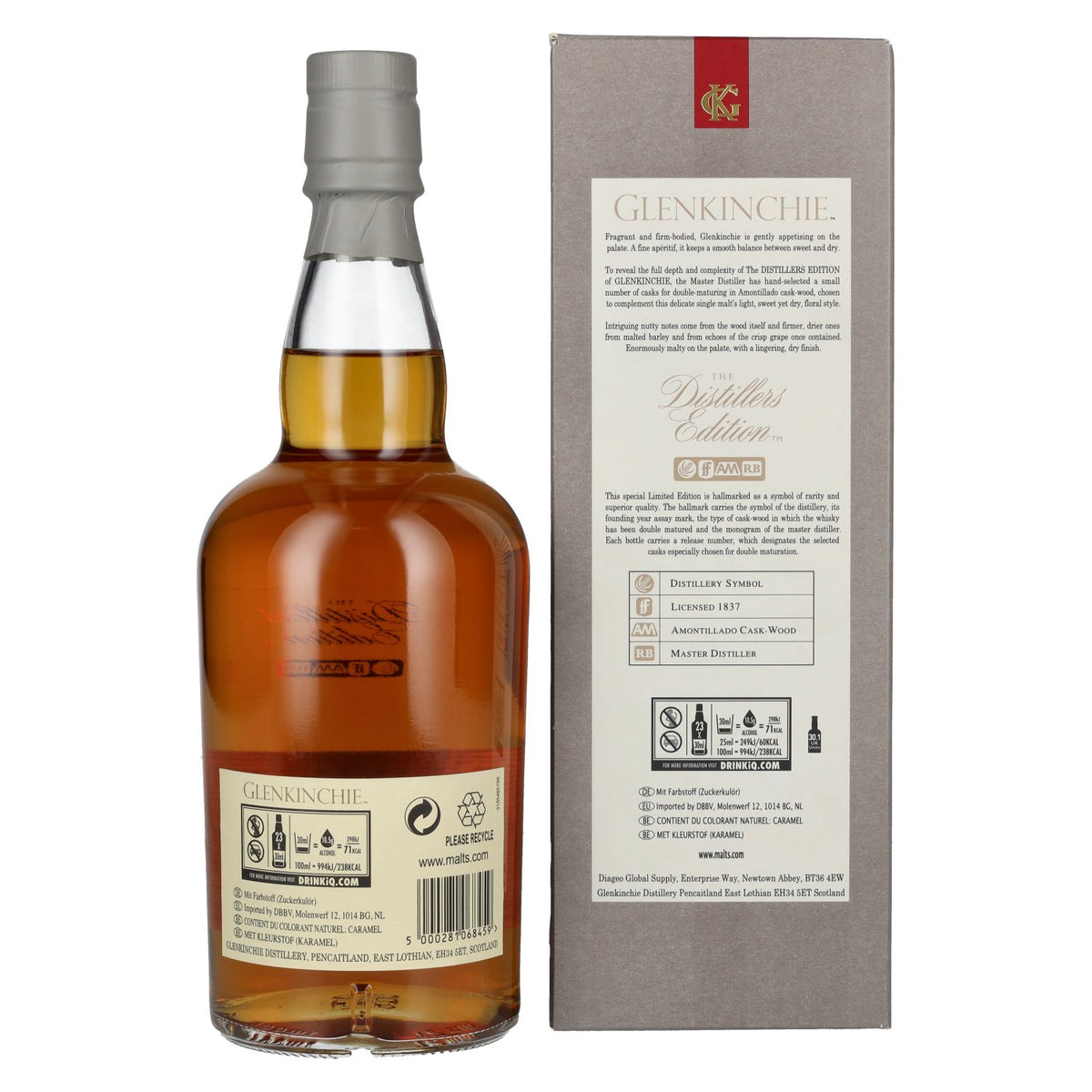 Glenkinchie The Distillers Edition Double Matured 2021 43% Vol. 0,7l in gift box