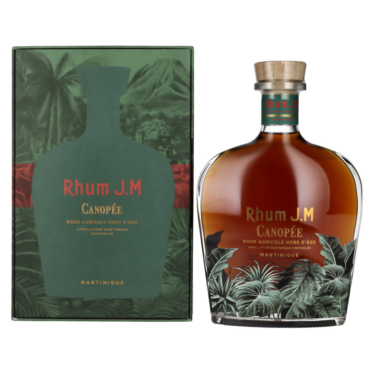 Rhum J.M Canopée Martinique Agricole Hors D'Âge 46% Vol. 0,7l in gift box