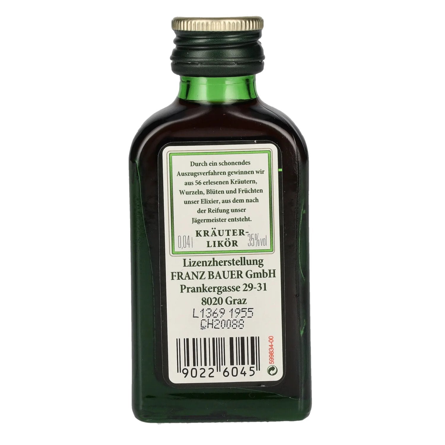 Jägermeister 35% vol. 0,04l