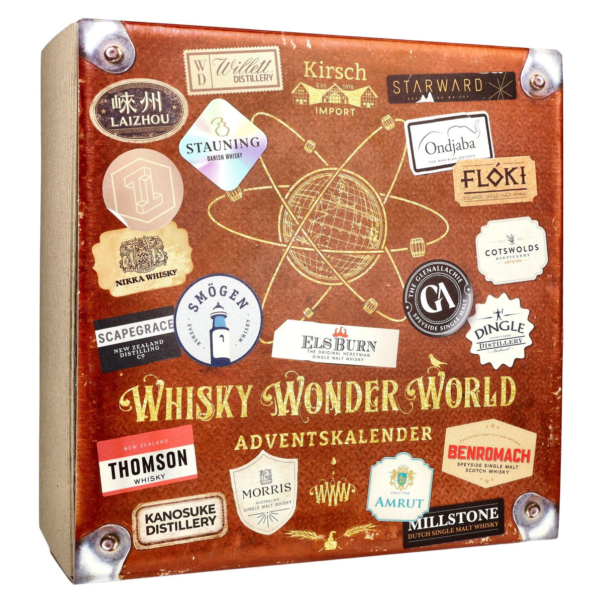 Calendrier de l'Avent Whisky Wonder World 2026, 48,7 % vol., 24 x 0,02 l
