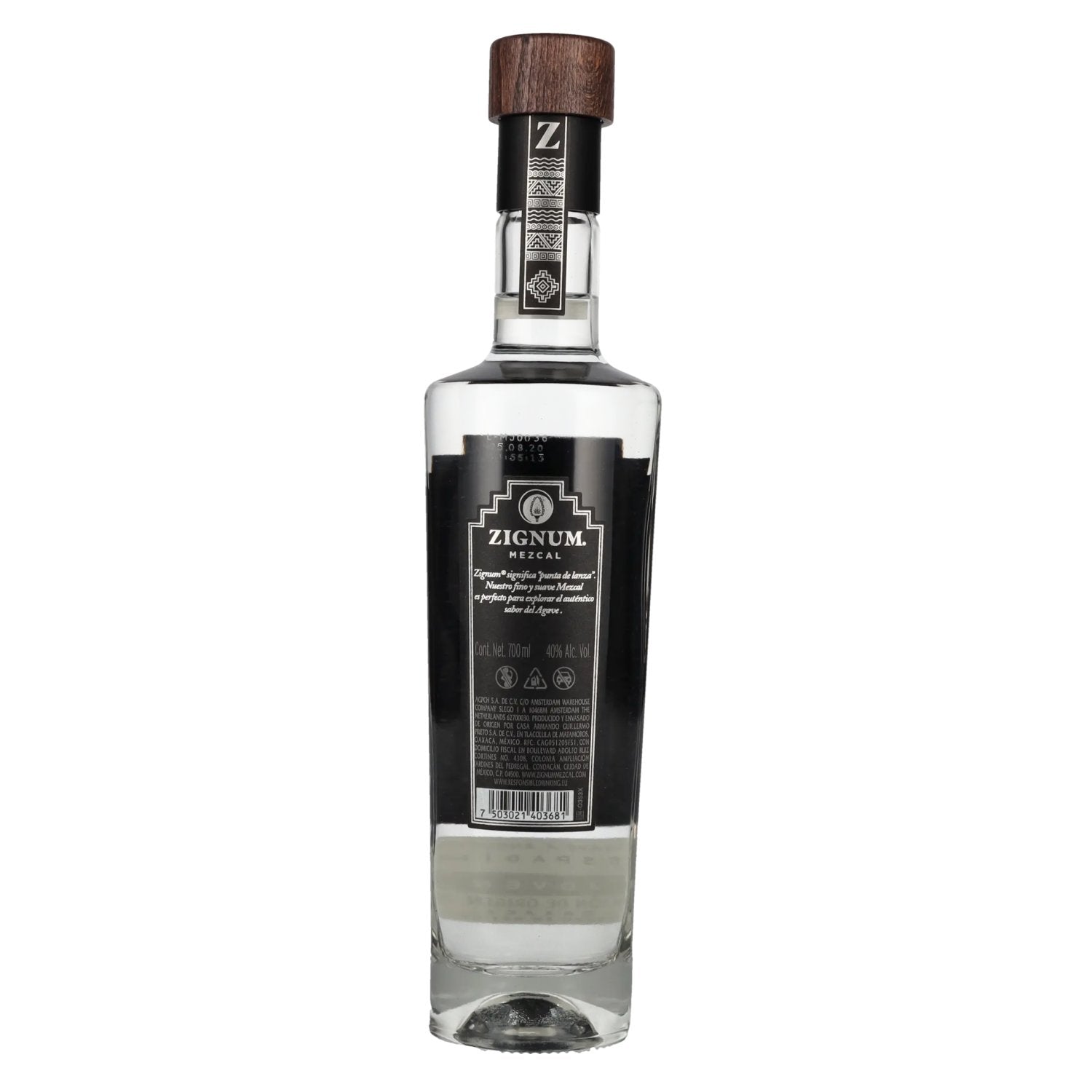 Zignum Mezcal Joven 100% Agave 40% Vol. 0,7l