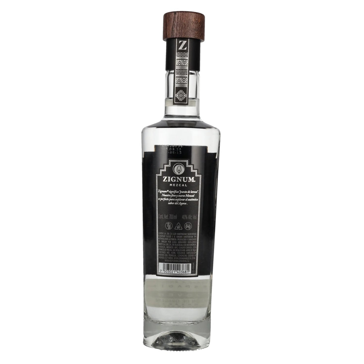 Zignum Mezcal Joven 100% Agave 40% Vol. 0,7l