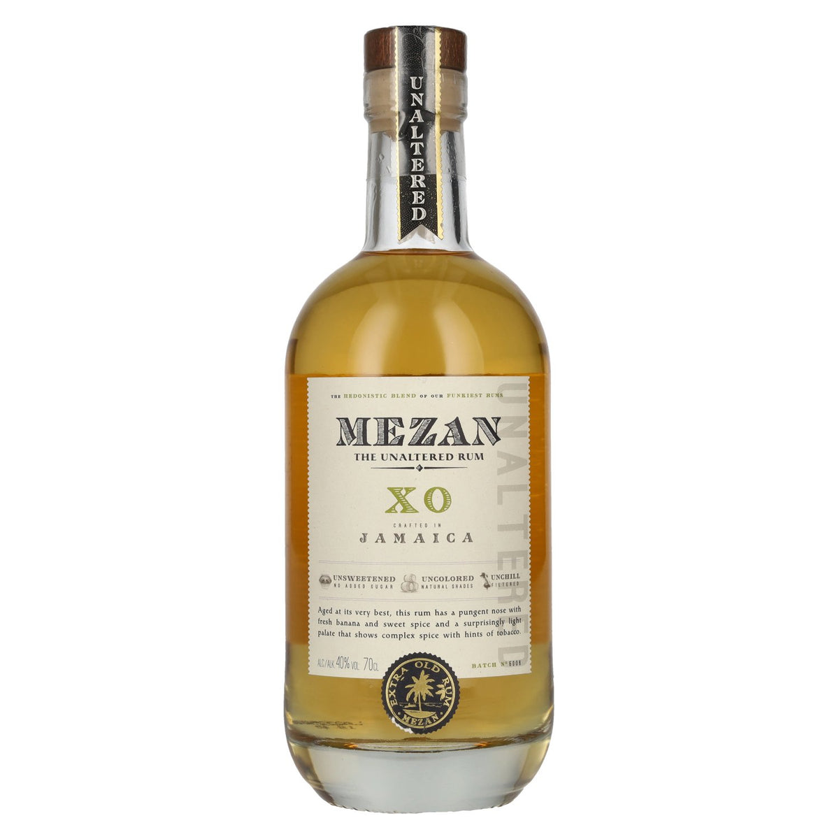 Mezan XO The Unaltered Jamaica Rum 40 % vol. 0,7 l