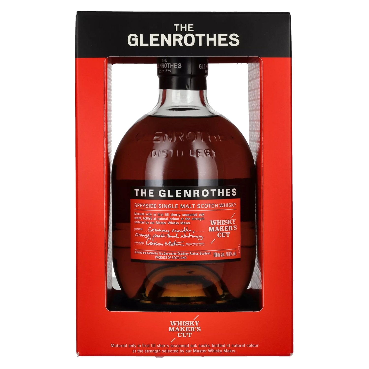 The Glenrothes Maker's Cut 48,8% Vol. 0,7l en coffret cadeau
