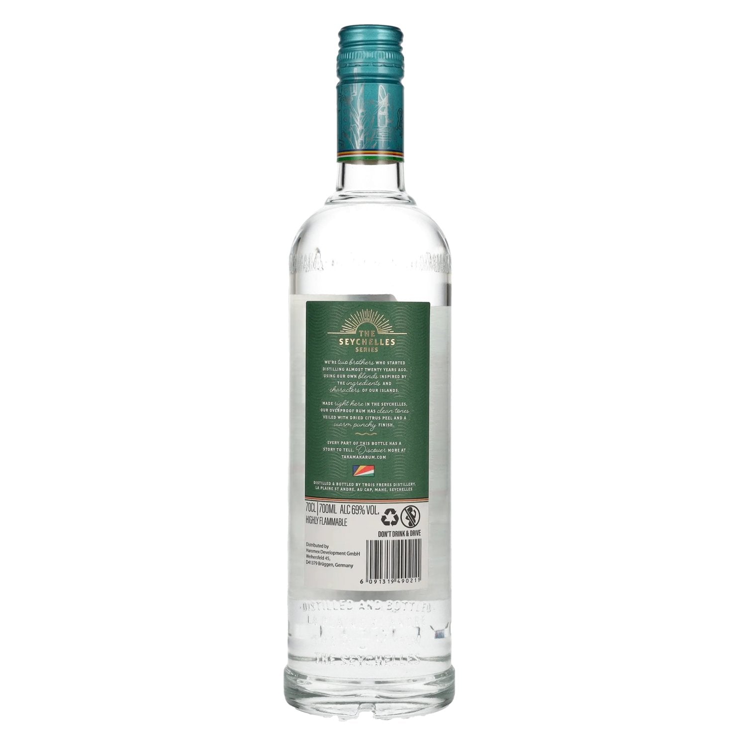 Takamaka OVERPROOF RUM 69% Vol. 0,7l