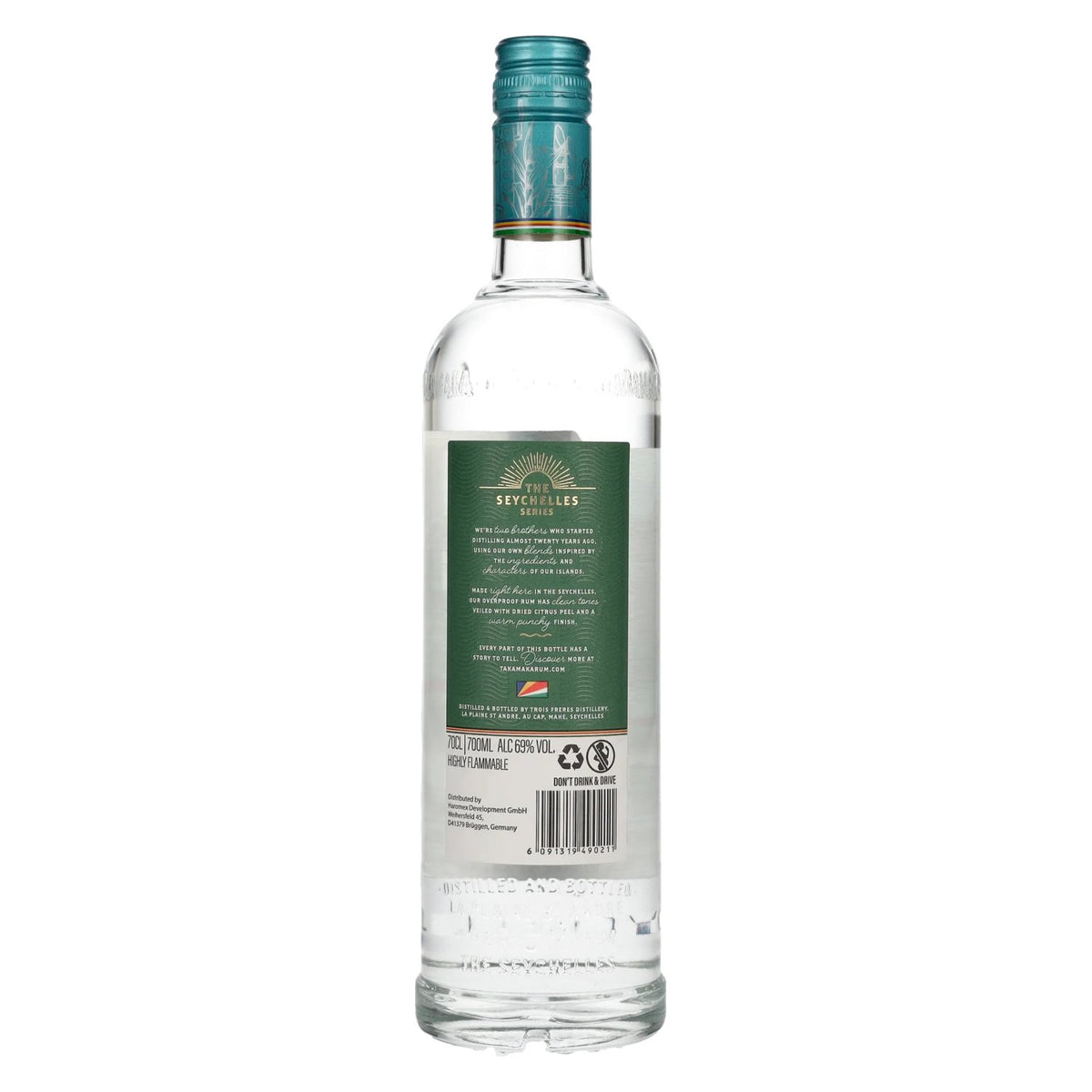 Takamaka OVERPROOF RUM 69% Vol. 0,7l