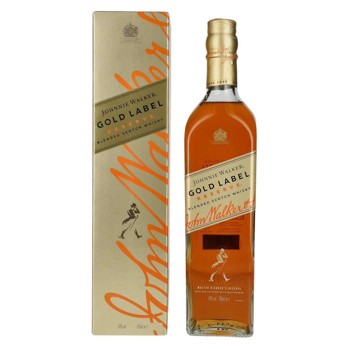 Johnnie Walker GOLD LABEL Reserve 40% vol. 0,7l en boîte cadeau