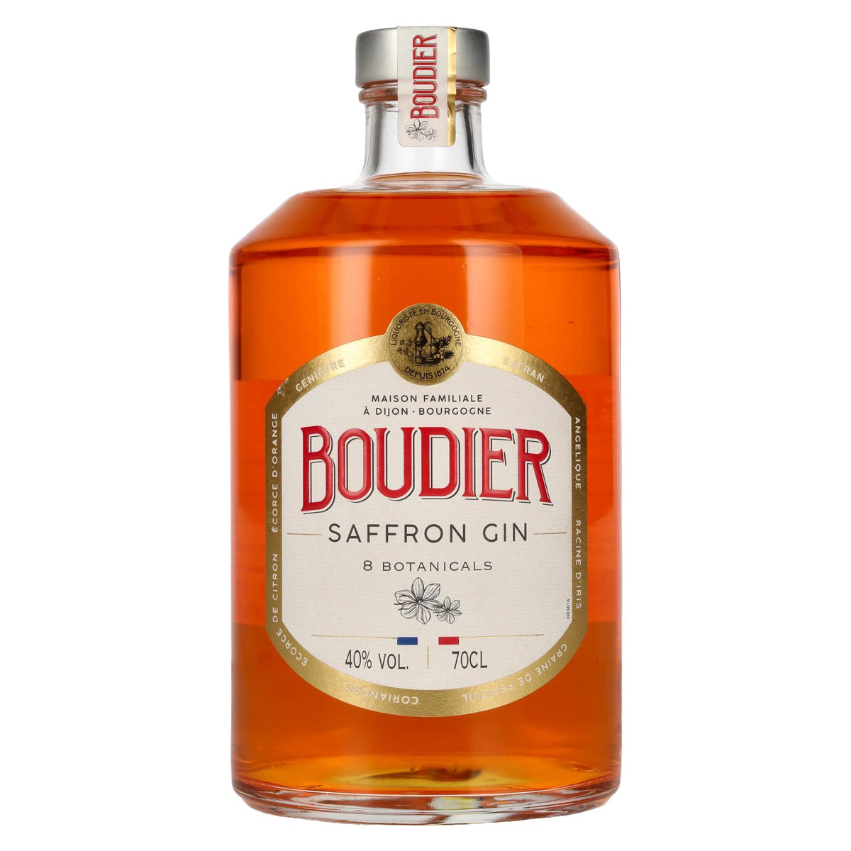 Boudier Saffron Gin 40% vol. 0,7l