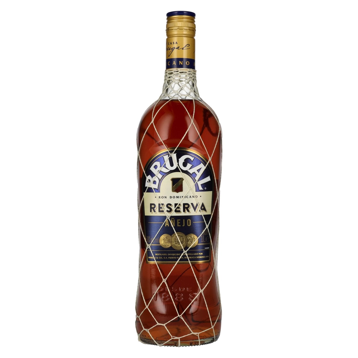 Brugal Ron Añejo Reserva 38% vol. 1l