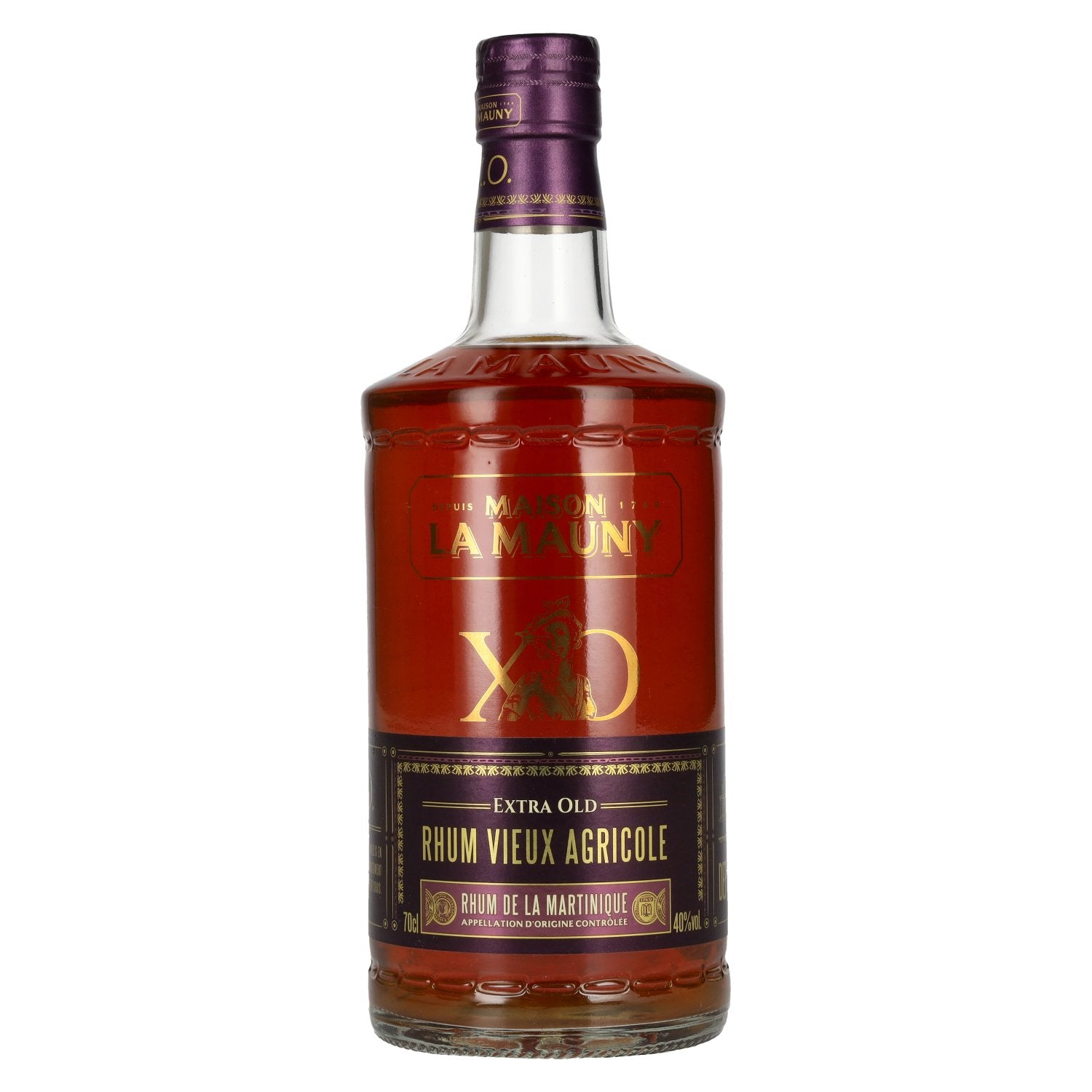 La Mauny XO Rhum Vieux Agricole 40% Vol. 0,7l