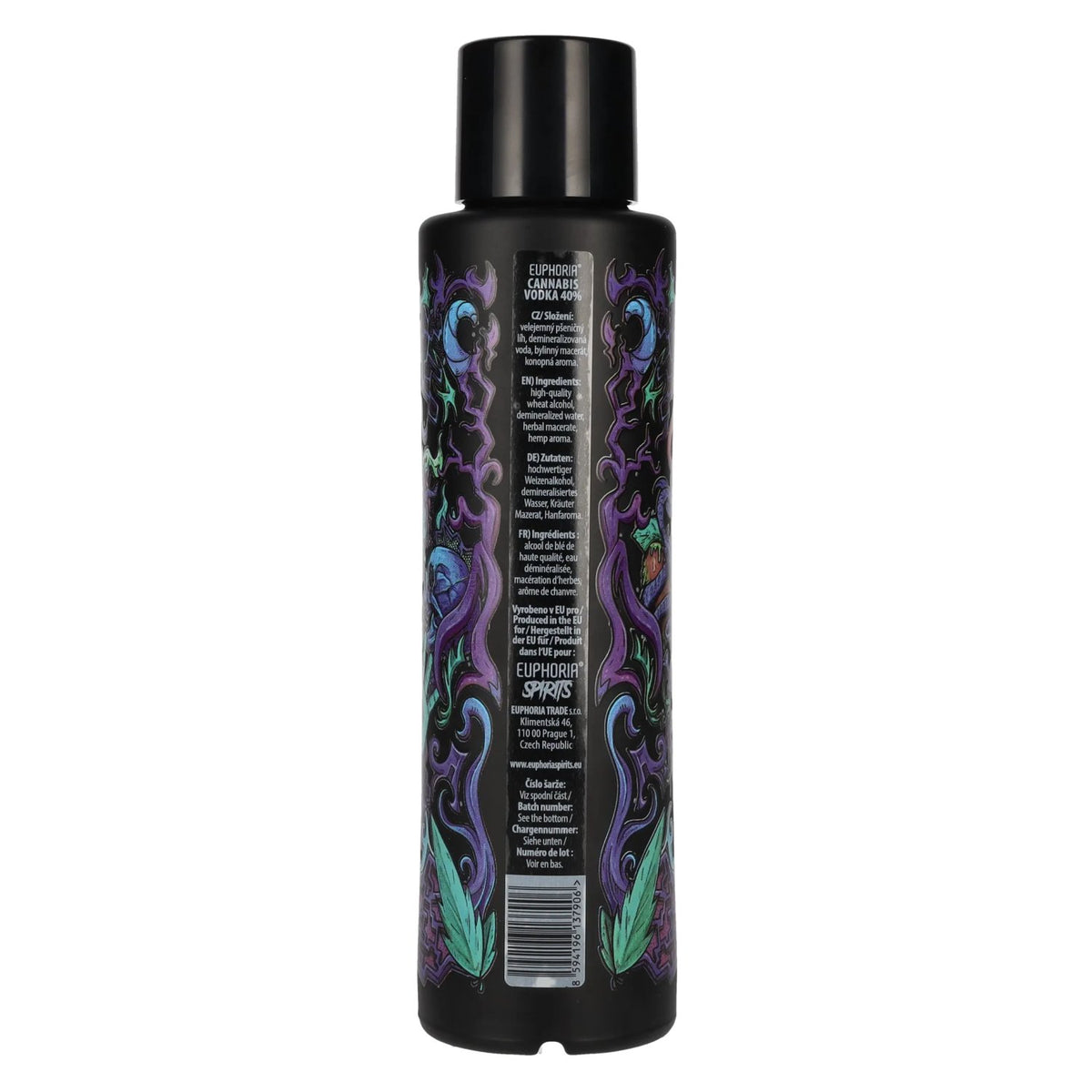 EUPHORIA Cannabis Vodka Madness Edition 40% Vol. 0,5l