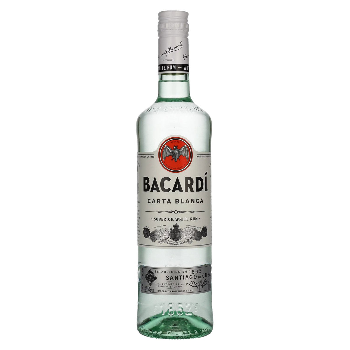 Bacardi Ron Carta Blanca Superior 37,5% Vol. 0,7l