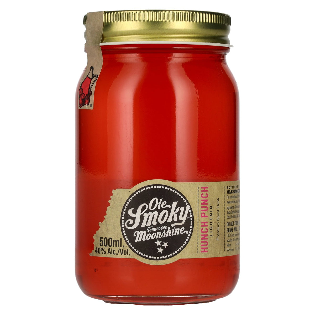Ole Smoky Tennessee Moonshine HUNCH PUNCH 40% vol. 0,5l
