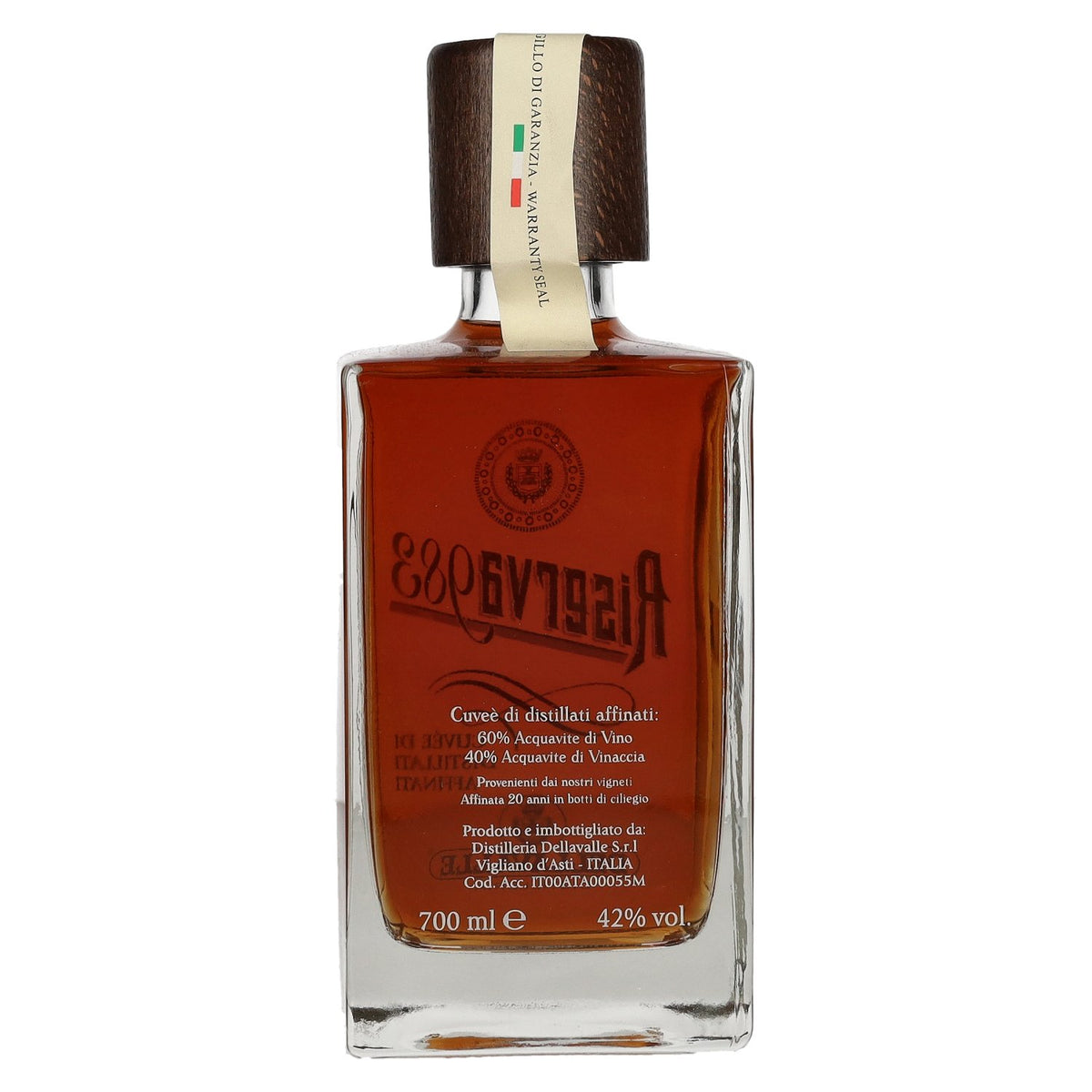 Dellavalle Grappa Riserva 983 42% Vol. 0,7l