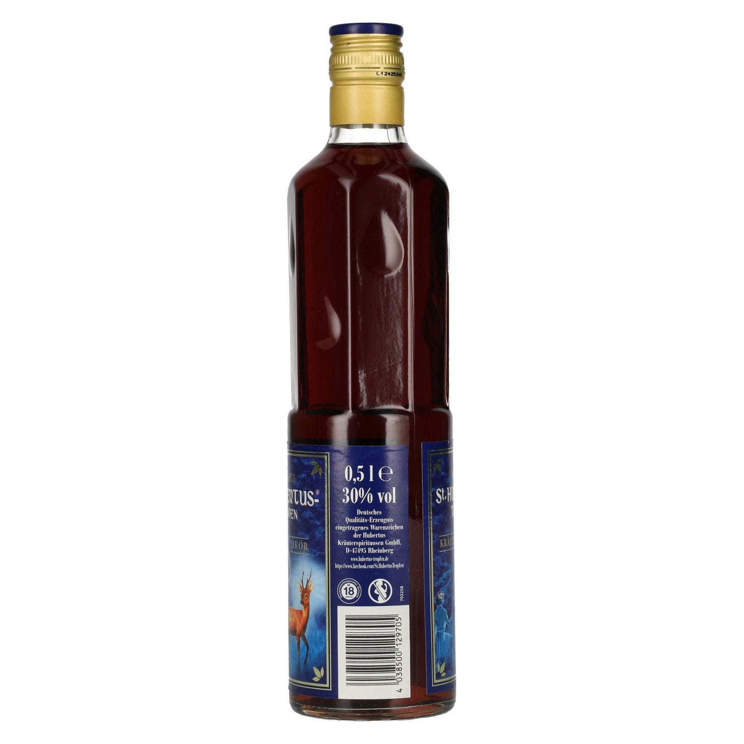 St. Hubertus Tropfen Kräuterlikör 30% Vol. 0,5l