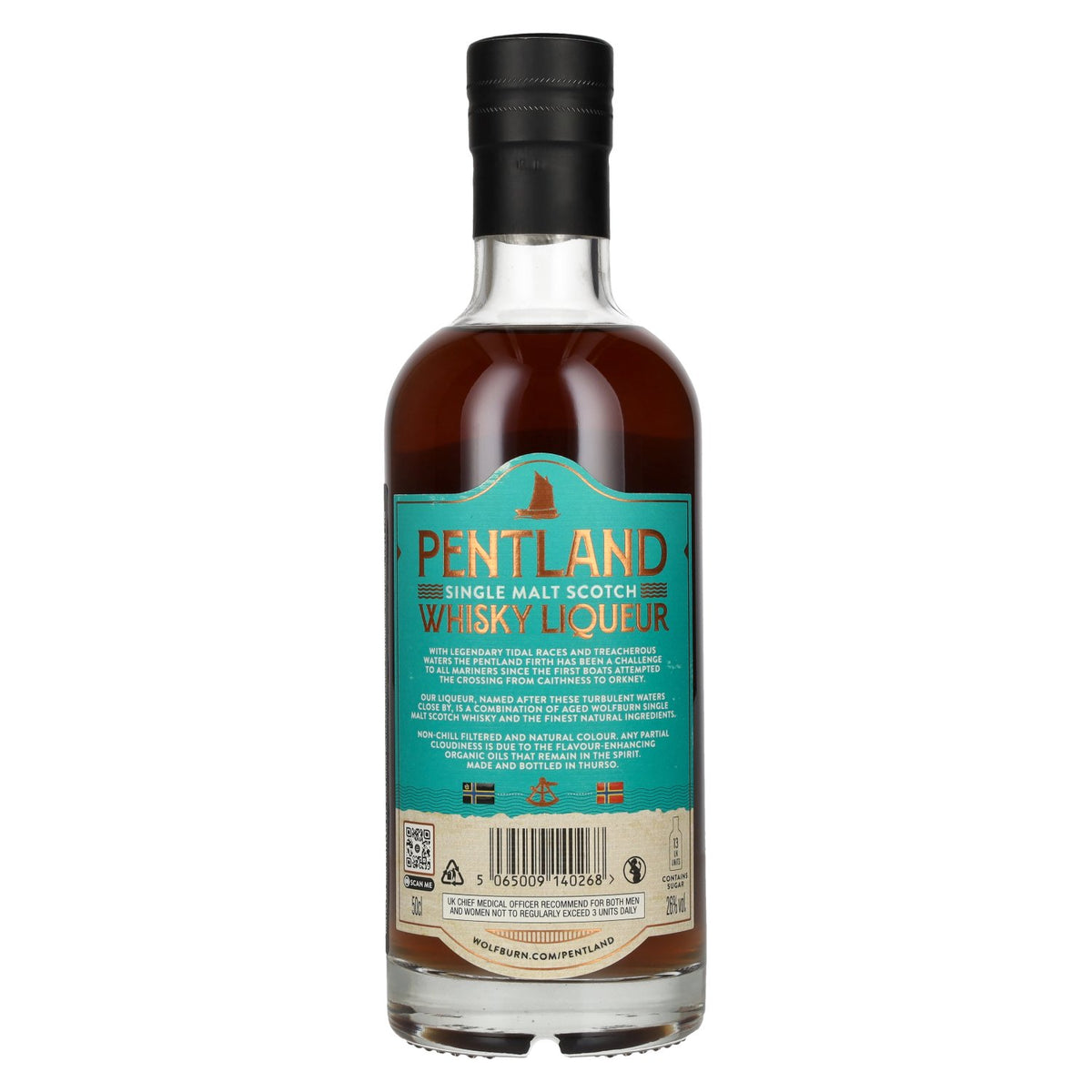 Wolfburn PENTLAND Single Malt Scotch Whisky Liqueur 26% Vol. 0,5l